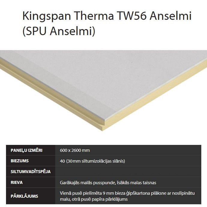 Kingspan Therma TW56 Anselmi 40